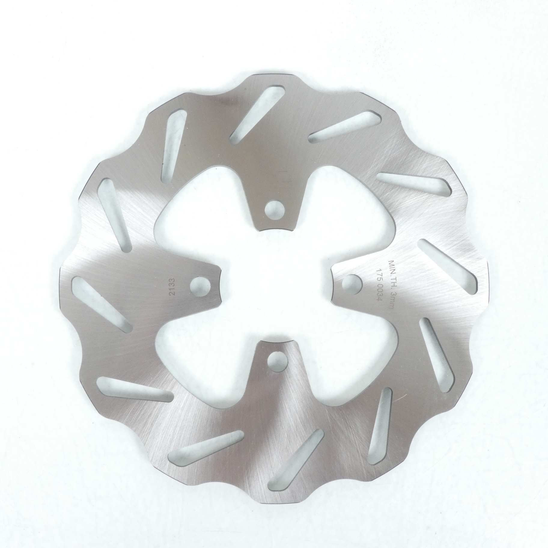 Disque de frein avant Polini pour scooter Honda 125 PCX 175.0034 Ø220mm Ep 3.5mm