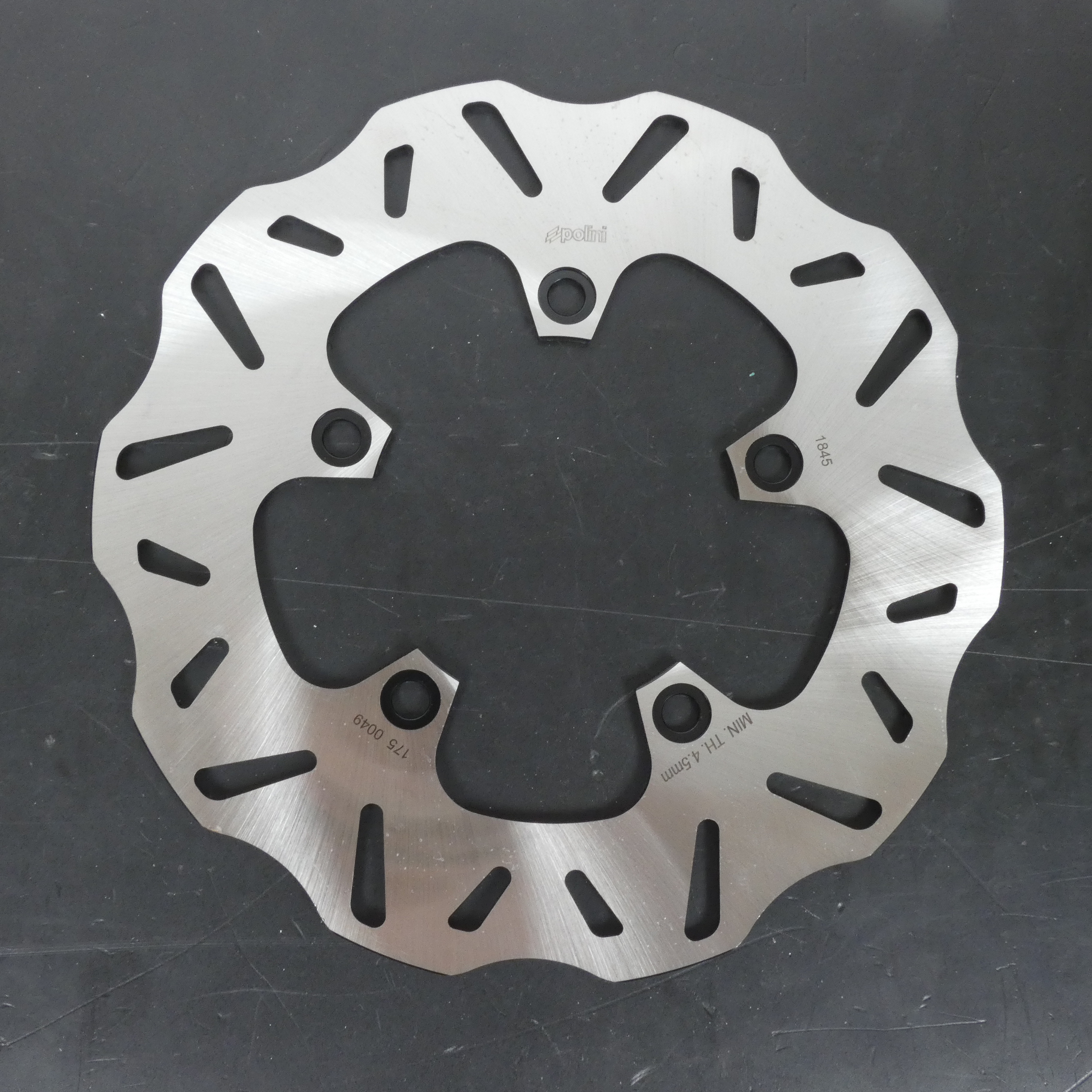 Disque frein AV Polini pour scooter Kymco 300 X-citing 175.0049 Ø260mm Ep 5.1mm