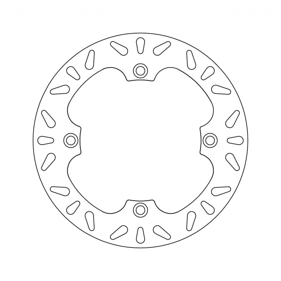 Disque de frein avant Newfren pour Moto Honda 650 Xr L 1993 à 2012 Neuf