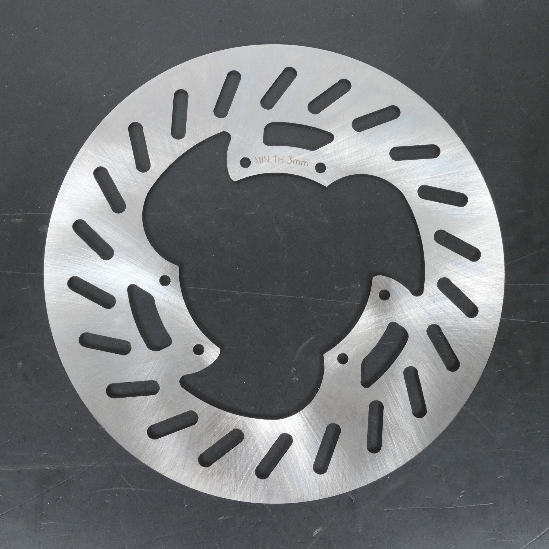 Disque de frein avant RMS pour moto Yamaha DTR 50 1D5-F581T-00 Ø258mm 3.5mm