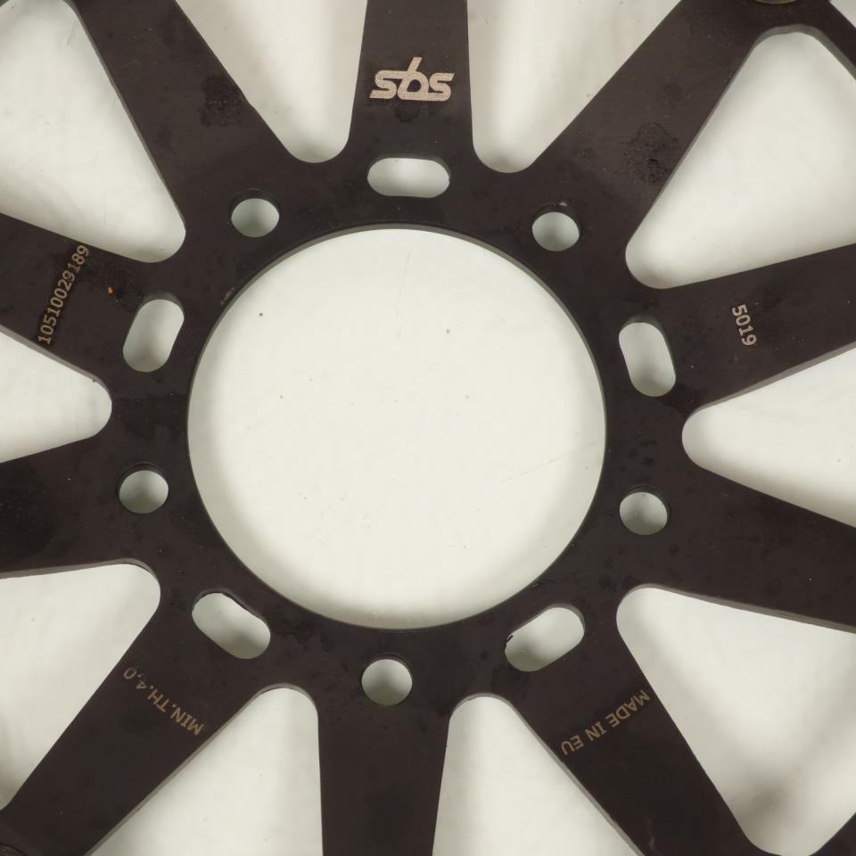 Disque de frein avant Ø320x72x4.5mm SBS 5019 pour moto Ducati 848 2008 à 2012