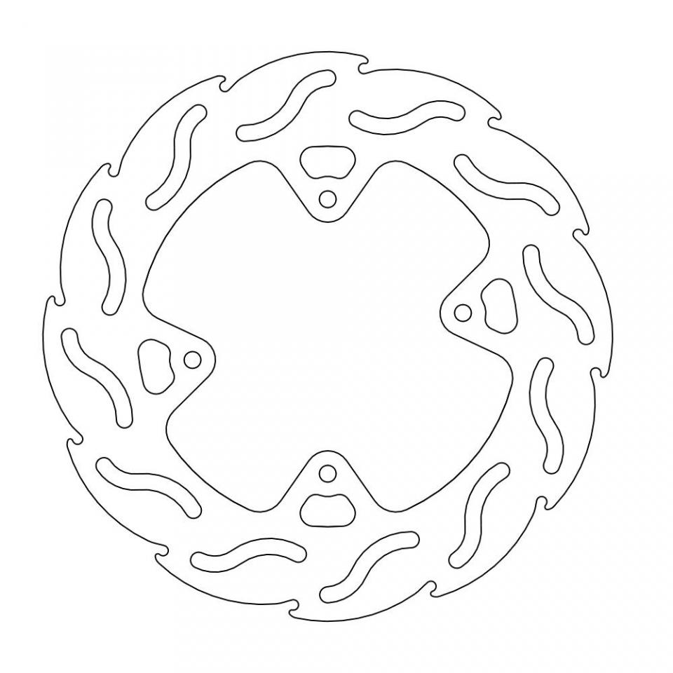 Disque de frein avant pour  