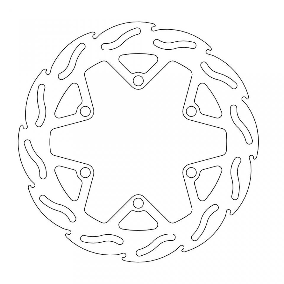 Disque de frein avant pour  