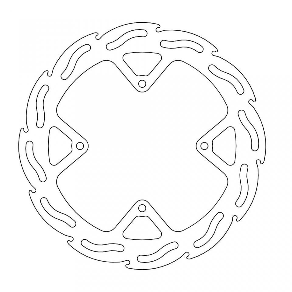 Disque de frein avant pour  