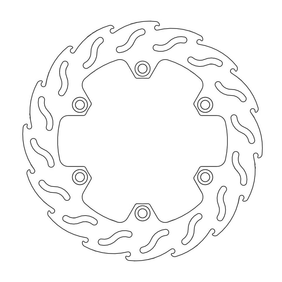 Disque de frein avant pour  