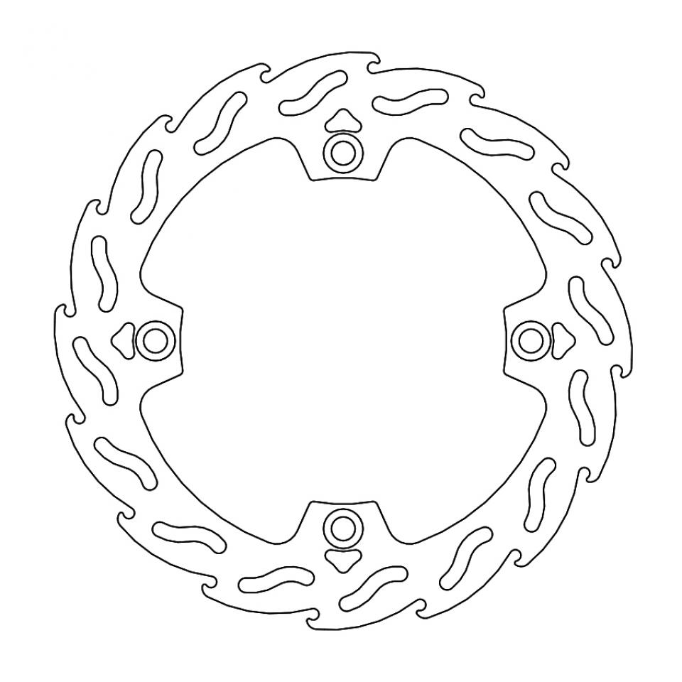 Disque de frein avant pour  