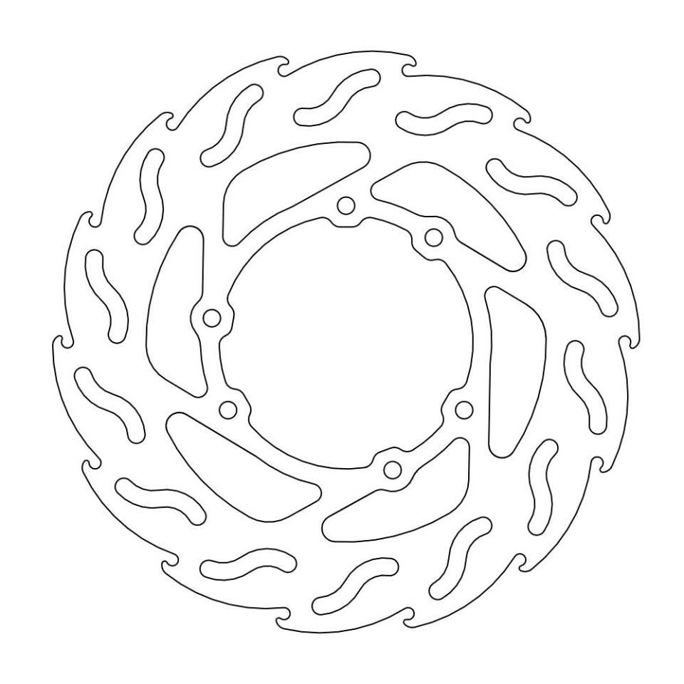 Disque de frein avant pour  