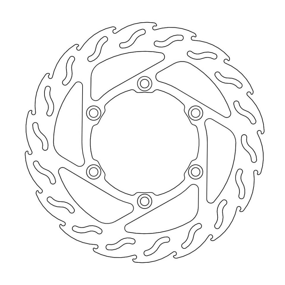 Disque de frein avant pour  