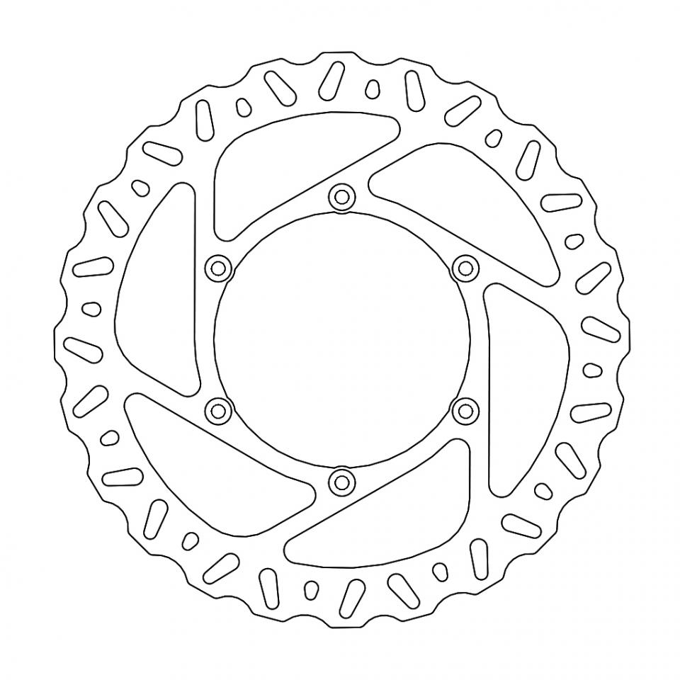 Disque de frein avant pour  