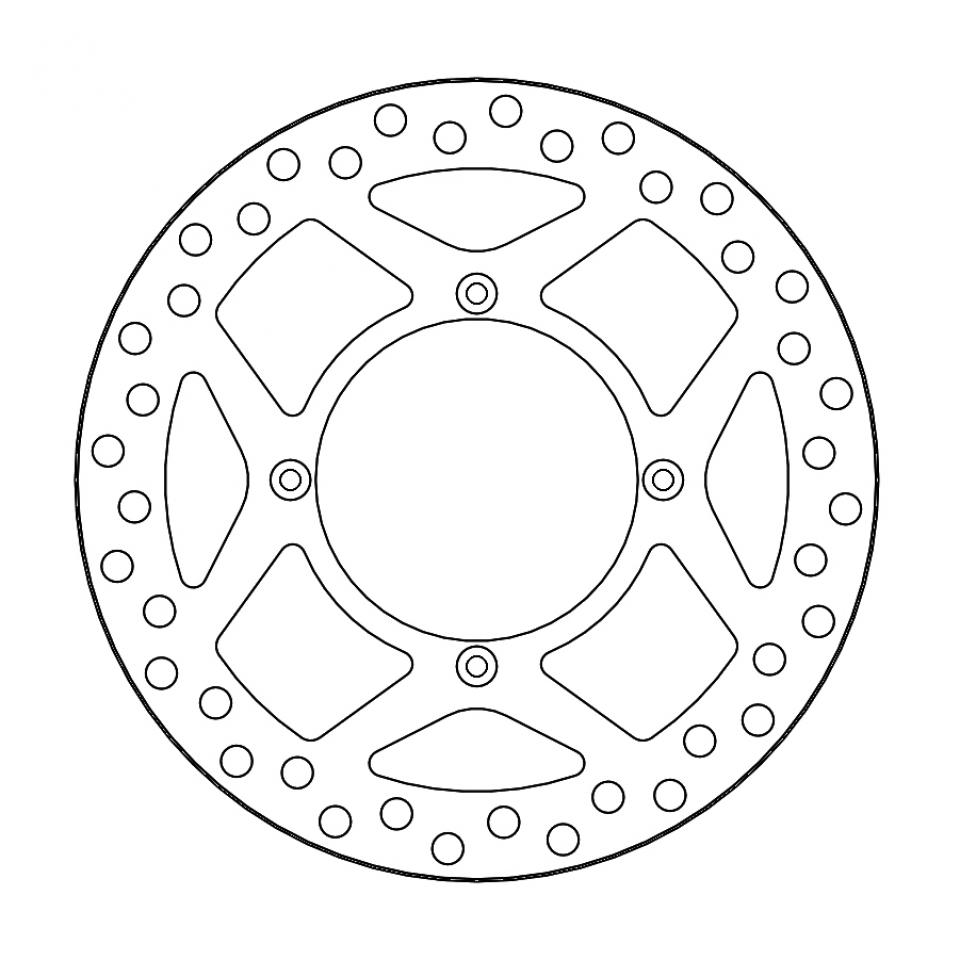Disque de frein avant pour  