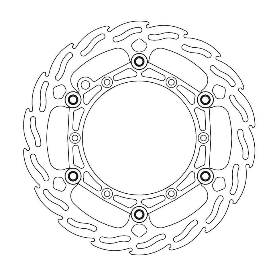 Disque de frein avant pour  