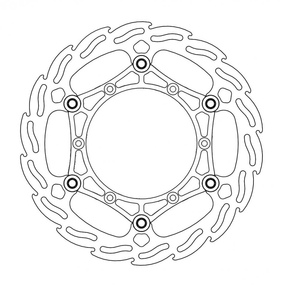 Disque de frein avant pour  