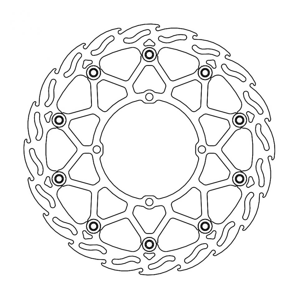 Disque de frein avant pour  