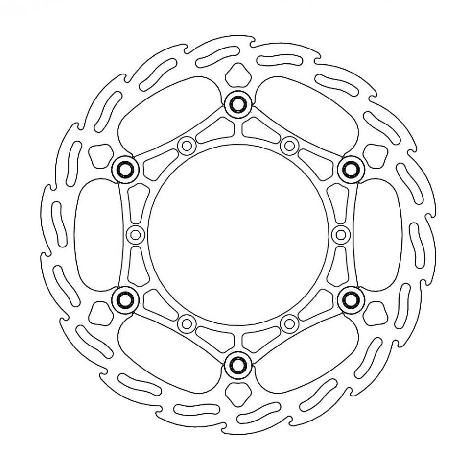 Disque de frein avant pour  