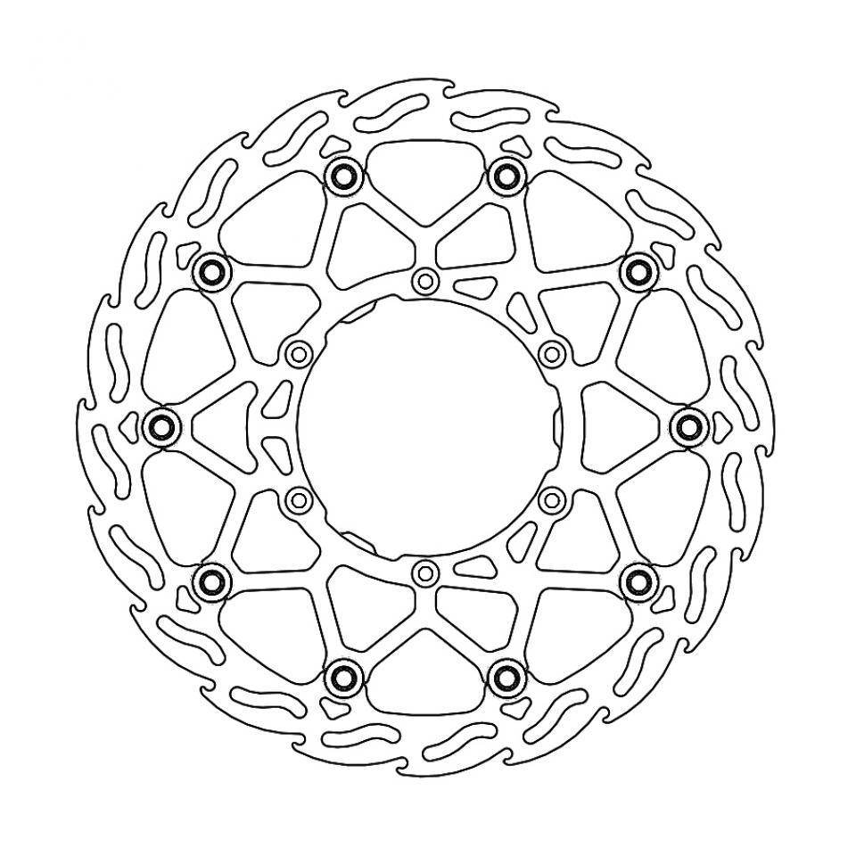 Disque de frein avant pour  