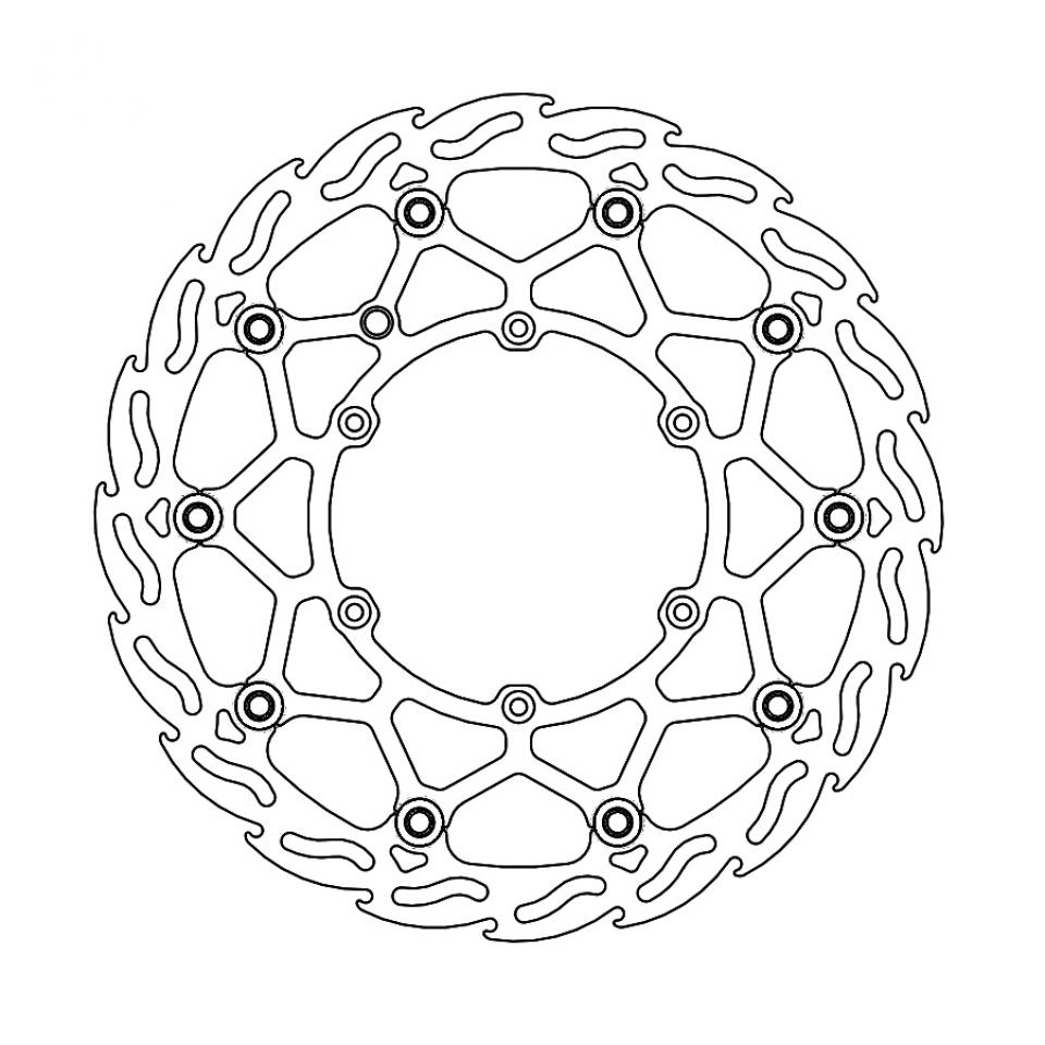 Disque de frein avant pour  