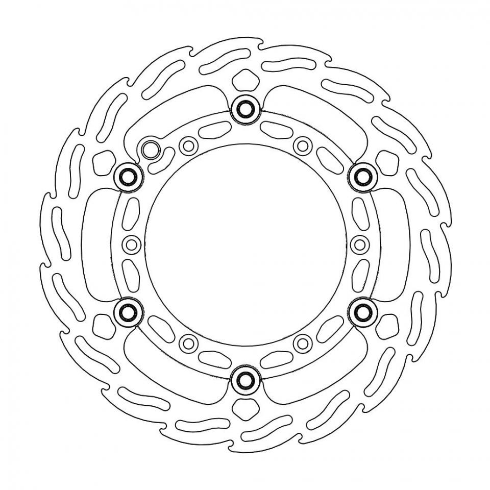 Disque de frein avant pour  
