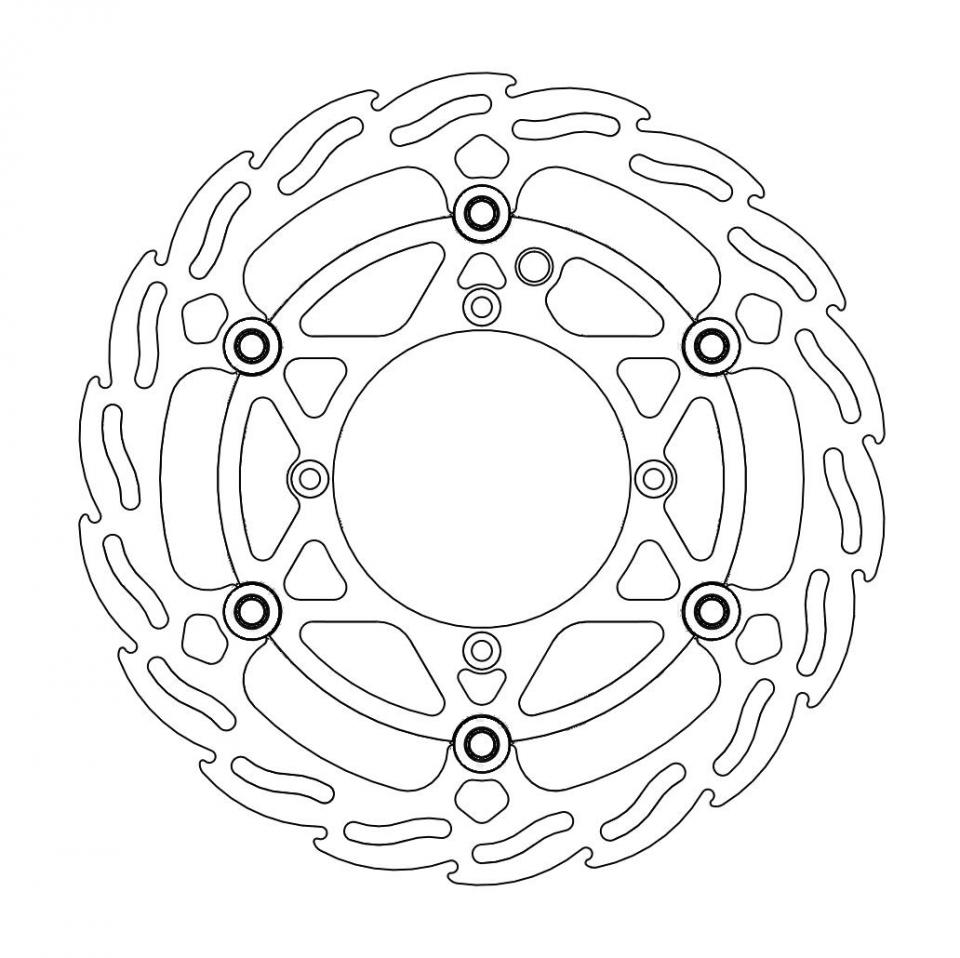 Disque de frein avant pour  