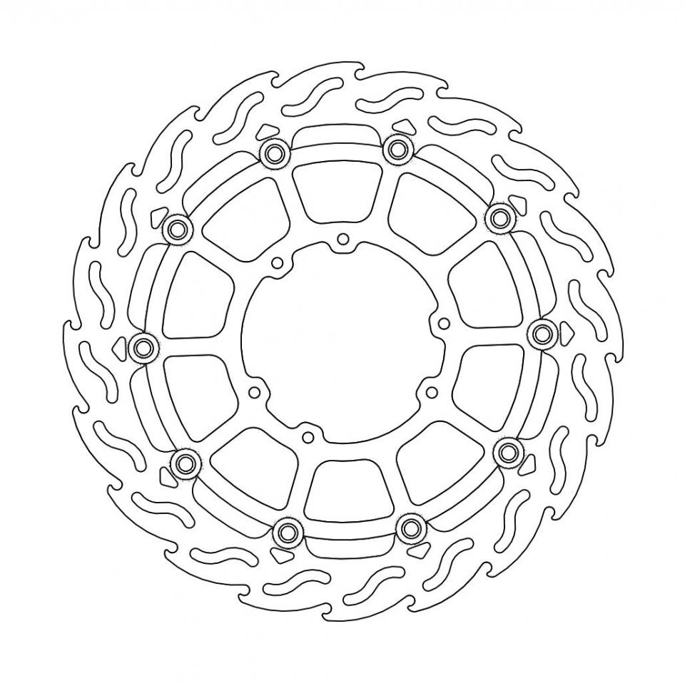 Disque de frein avant pour  
