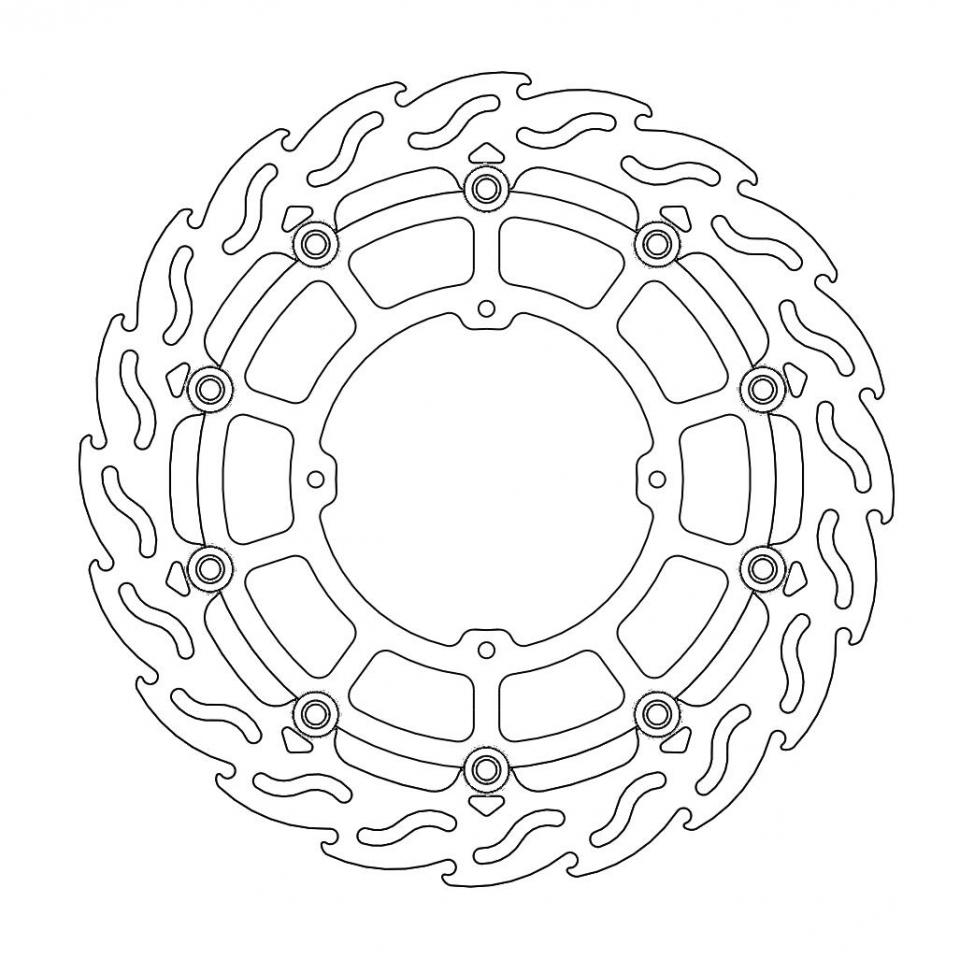 Disque de frein avant pour  