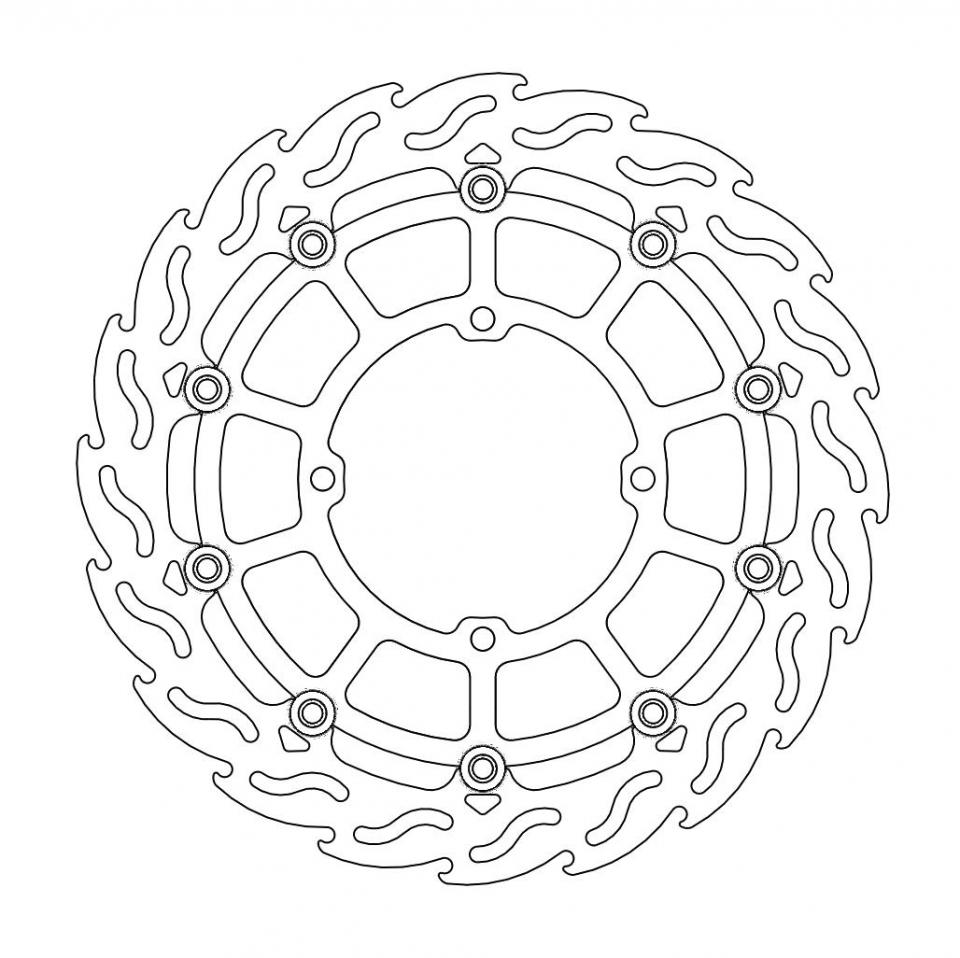 Disque de frein avant pour  