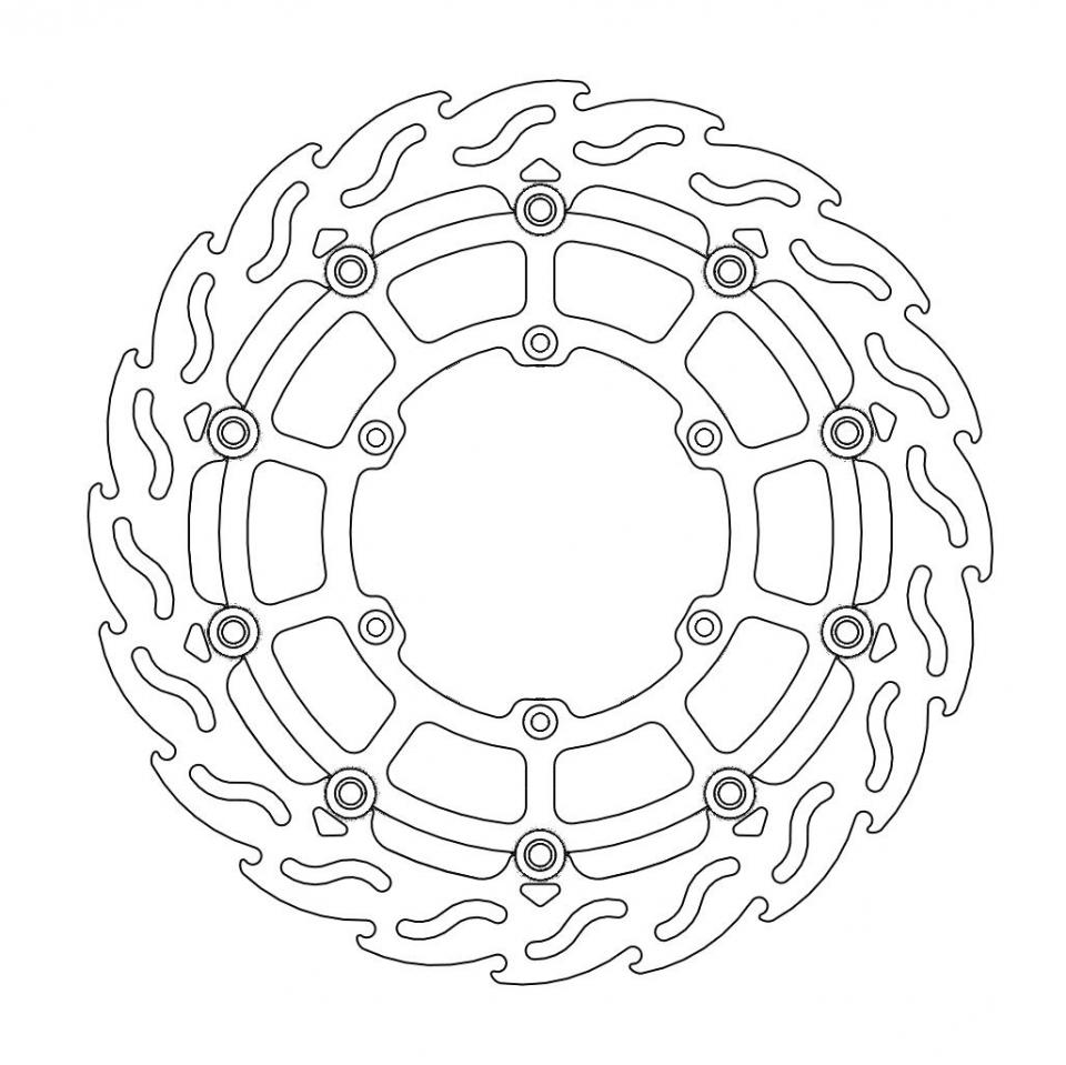 Disque de frein avant pour  