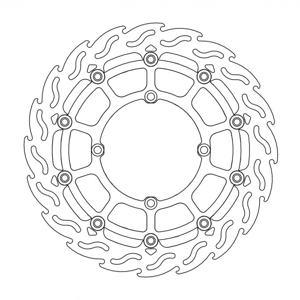 Disque de frein avant pour  
