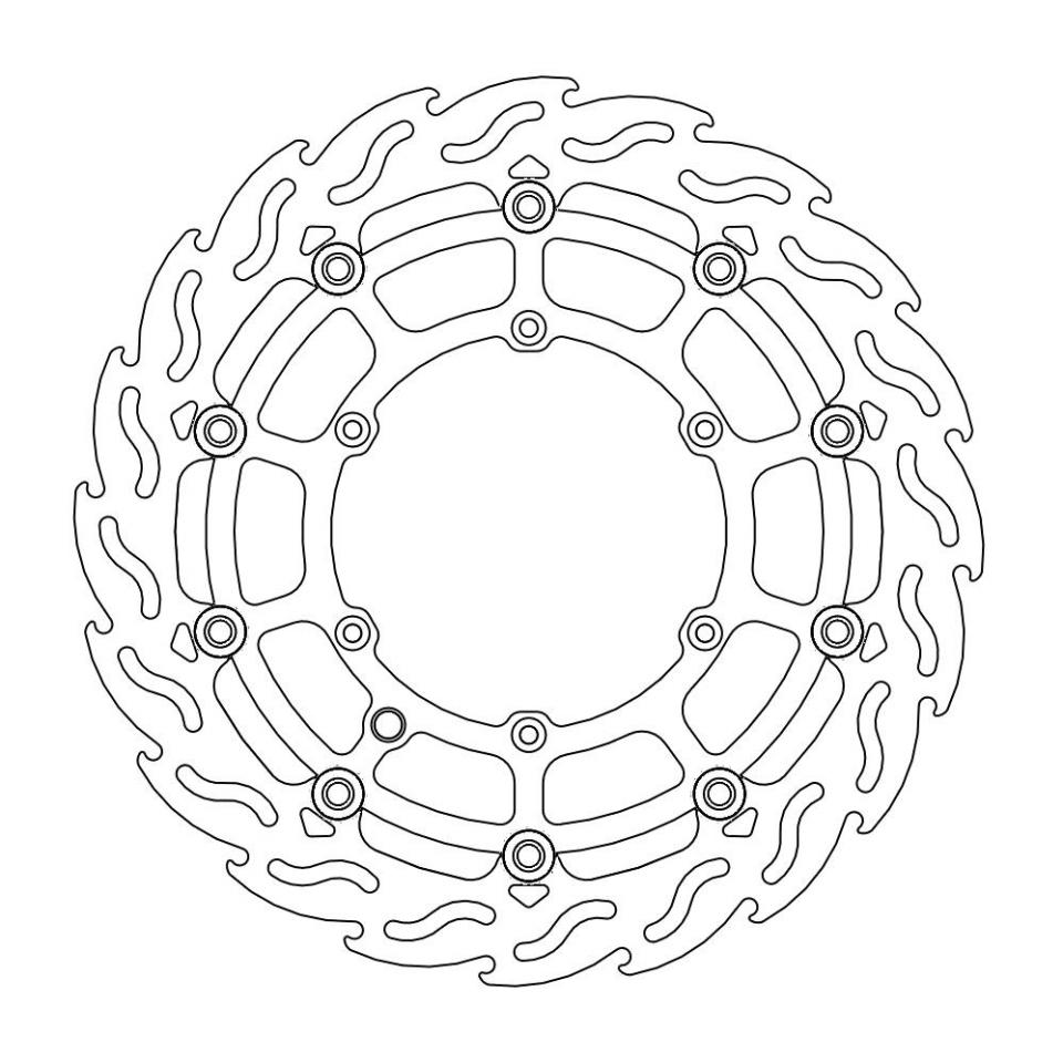 Disque de frein avant pour  