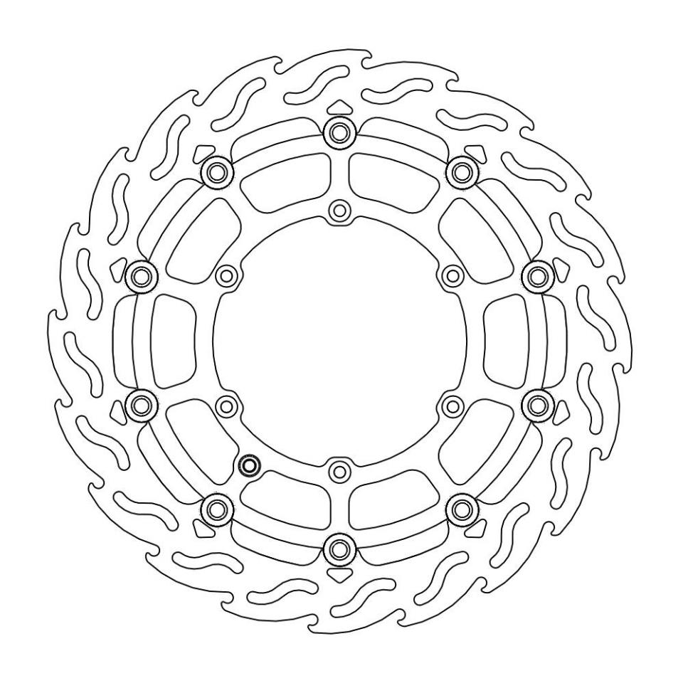 Disque de frein avant pour  