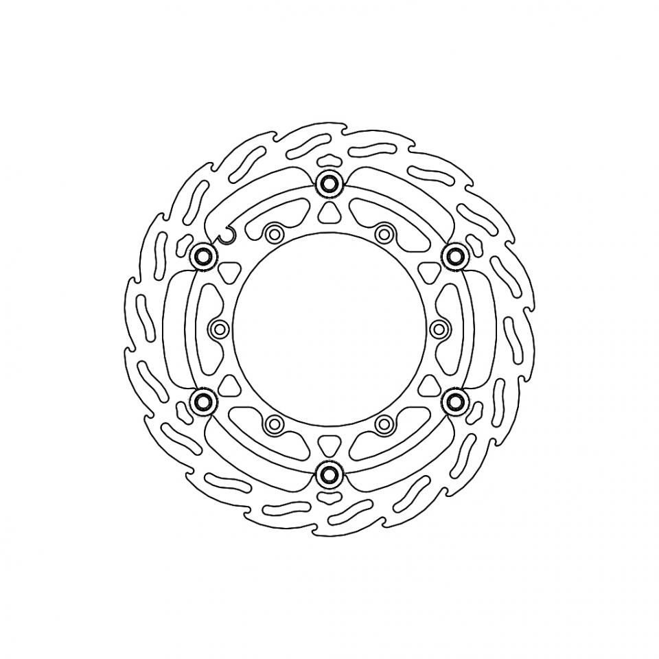 Disque de frein avant pour  