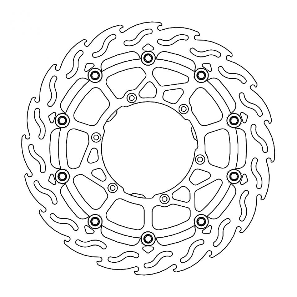 Disque de frein avant pour  
