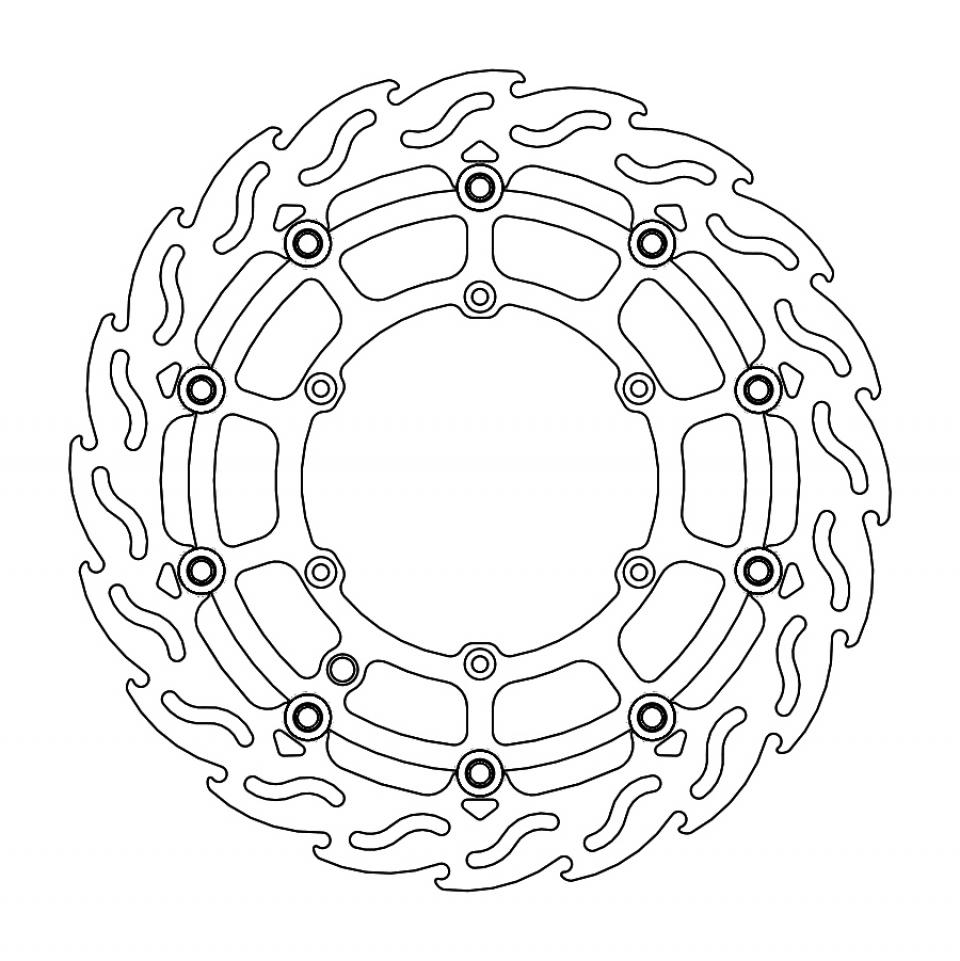 Disque de frein avant pour  