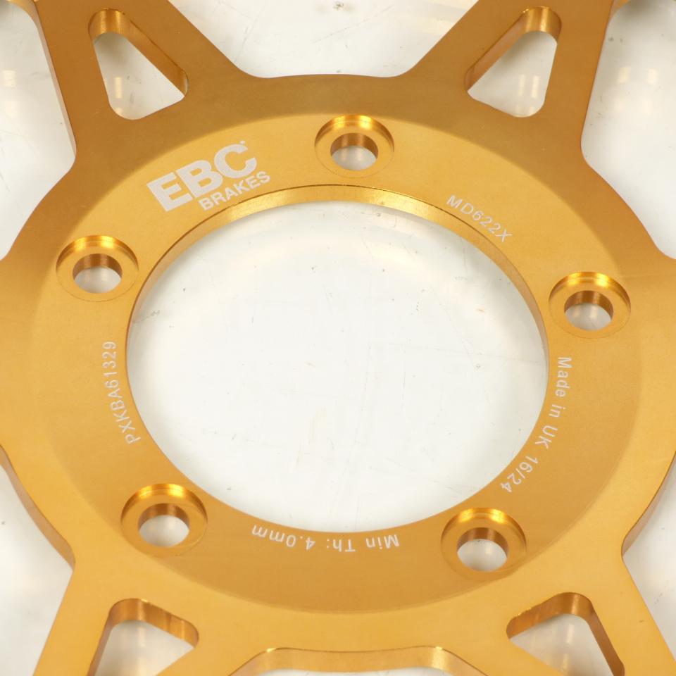 Disque frein AVD AVG EBC Ø320x72x4.5 pour moto Ducati 848 2008 à 2011 MD622X