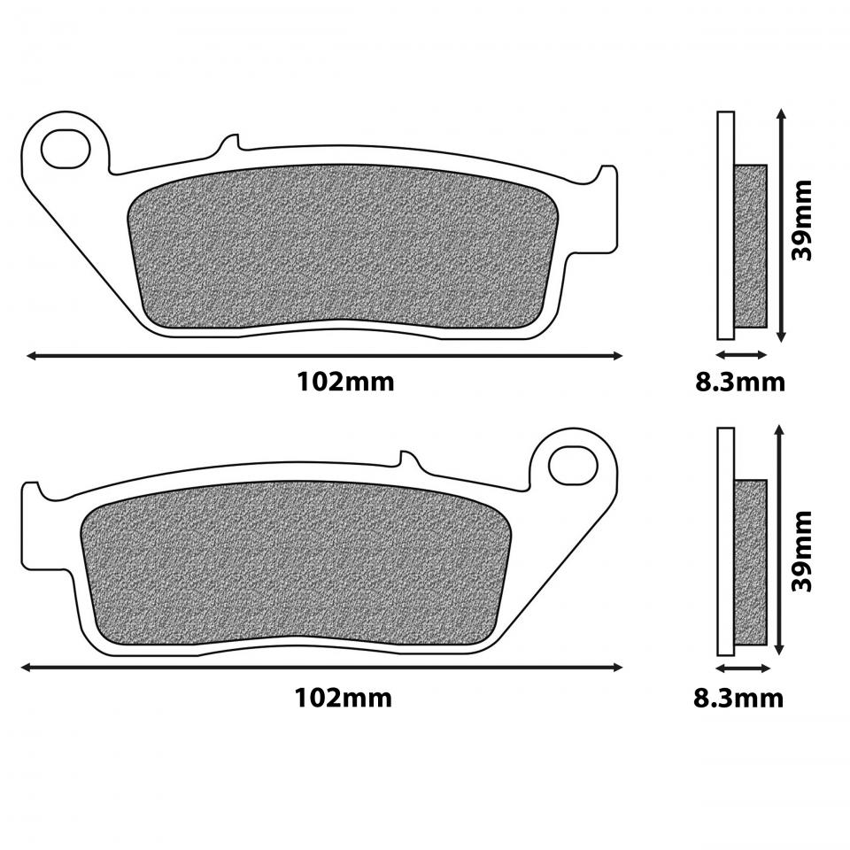 Disque de frein avant Newfren pour auto Neuf