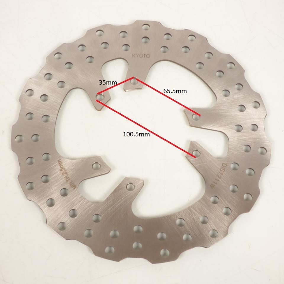 Disque de frein avant Sifam pour Moto Yamaha 125 DTR 1988 à 2003 Ø230X86X3.5mm Neuf