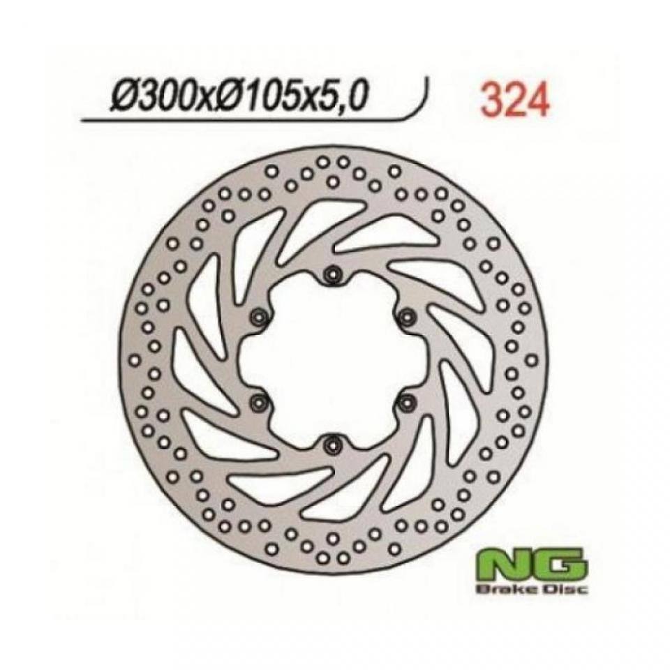 Disque frein avant NG pour moto Aprilia 125 Pegaso 1989 à 2001 Ø300x105x5 Neuf