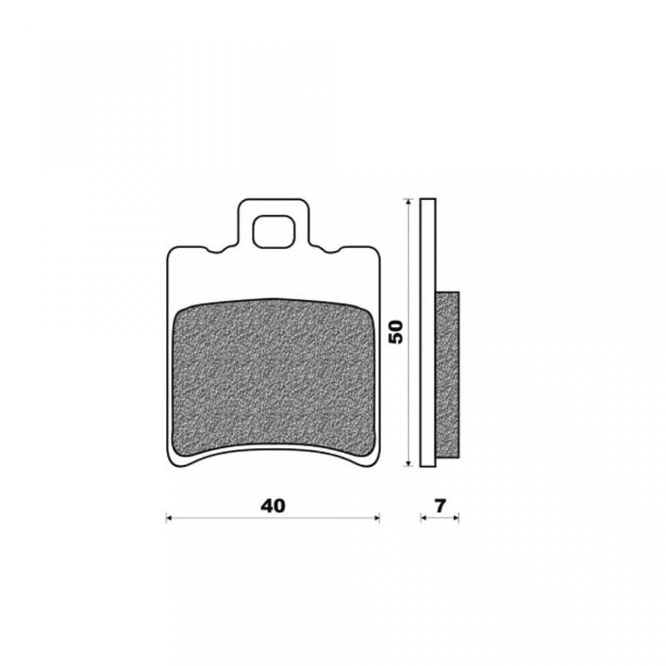 Kit disque de frein avant One pour scooter Aprilia 50 Scarabeo 1998 à 2005 Neuf