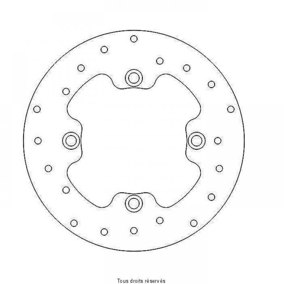 Disque de frein arrière Kyoto pour moto Honda 1000 VTR 1997-2007 Neuf