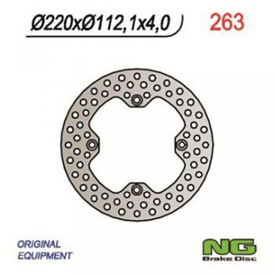 Disque de frein arrière Nonames pour Moto Husqvarna 125 WR 2000-2001 Neuf