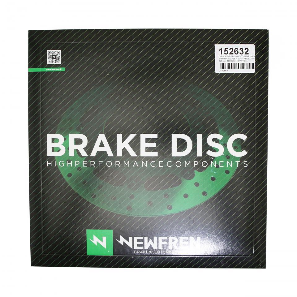 Disque de frein arrière Newfren pour Moto Yamaha 800 FZ8 2011 à 2020 Neuf