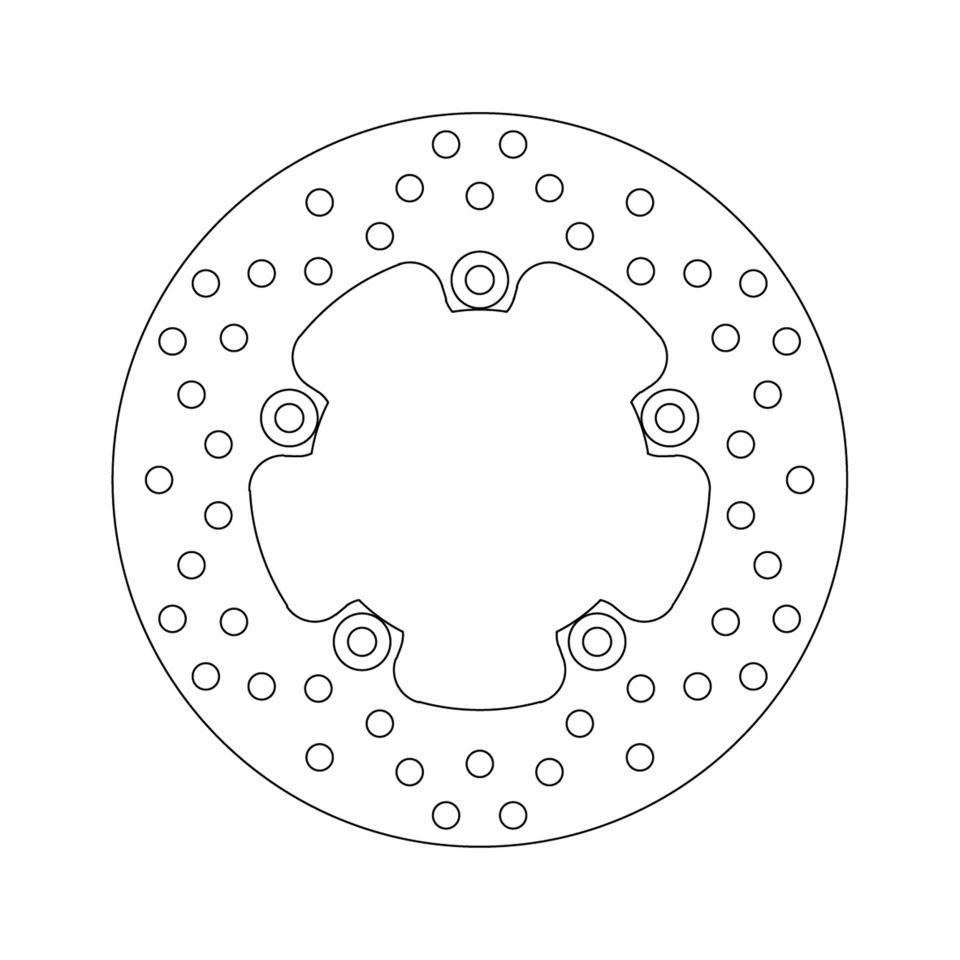 Disque de frein arrière Newfren pour Moto Aprilia 1000 Tuono 2002 à 2005 Neuf