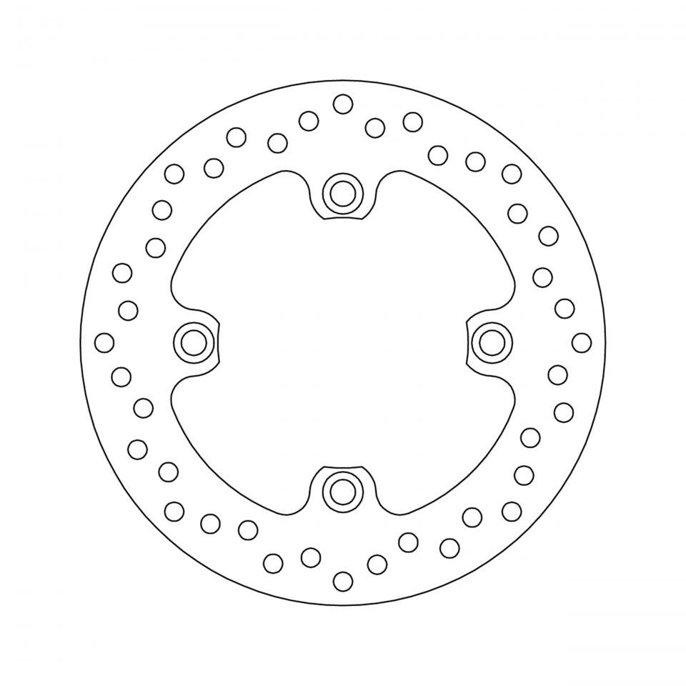 Disque de frein arrière Newfren pour Moto Honda 600 XR R 1991 à 1992 Neuf