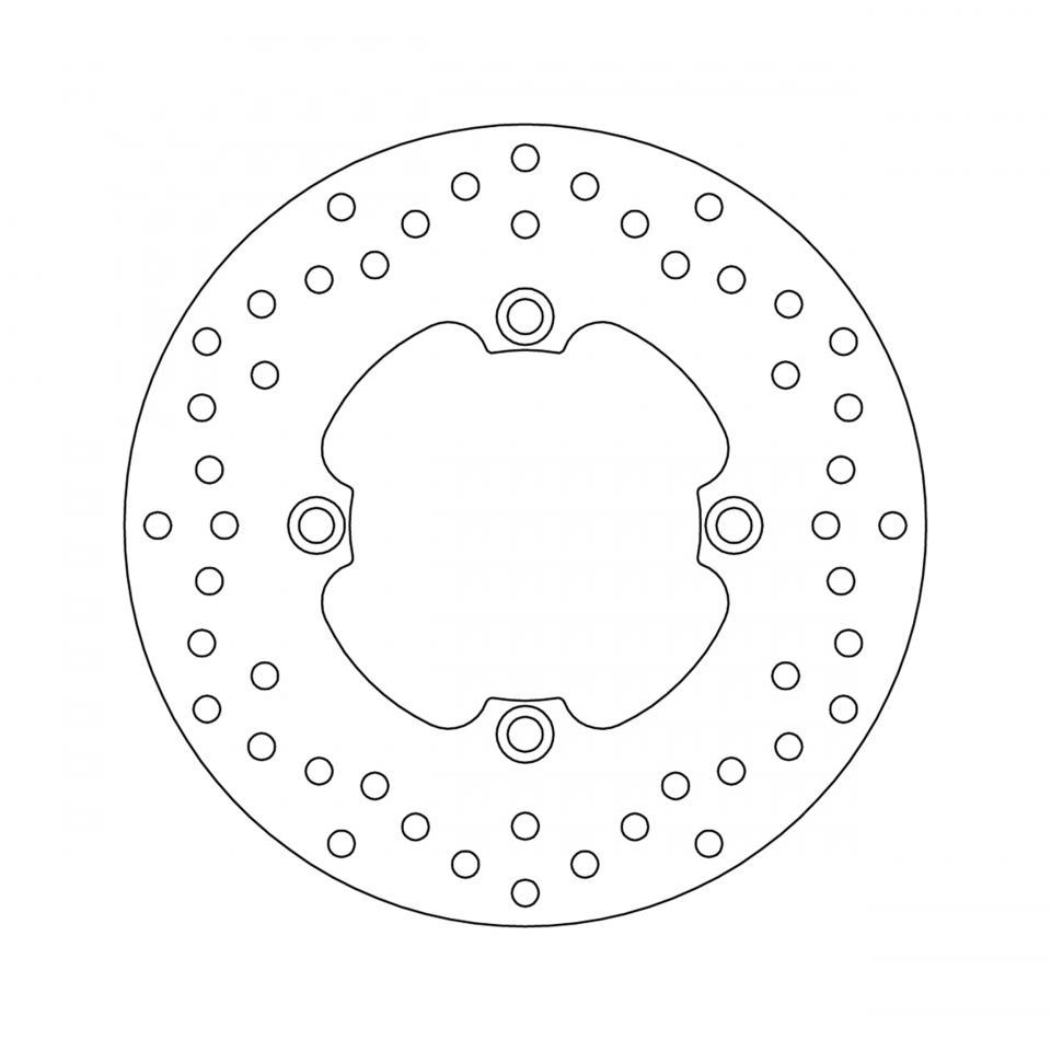 Disque de frein arrière Newfren pour Scooter Honda 125 Nes @ 2009 à 2020 Neuf