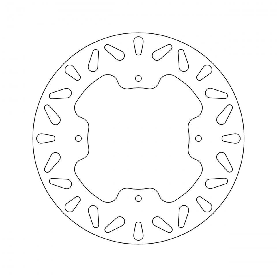 Disque de frein arrière Newfren pour Moto Honda 650 FMX 2005 à 2008 DF5034A Neuf