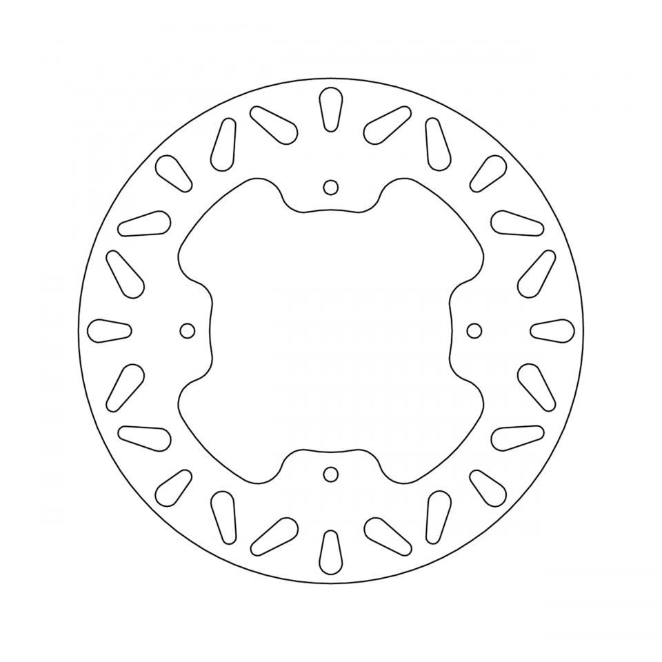 Disque de frein arrière Newfren pour Moto Honda 650 FMX 2005 à 2008 DF5034A Neuf