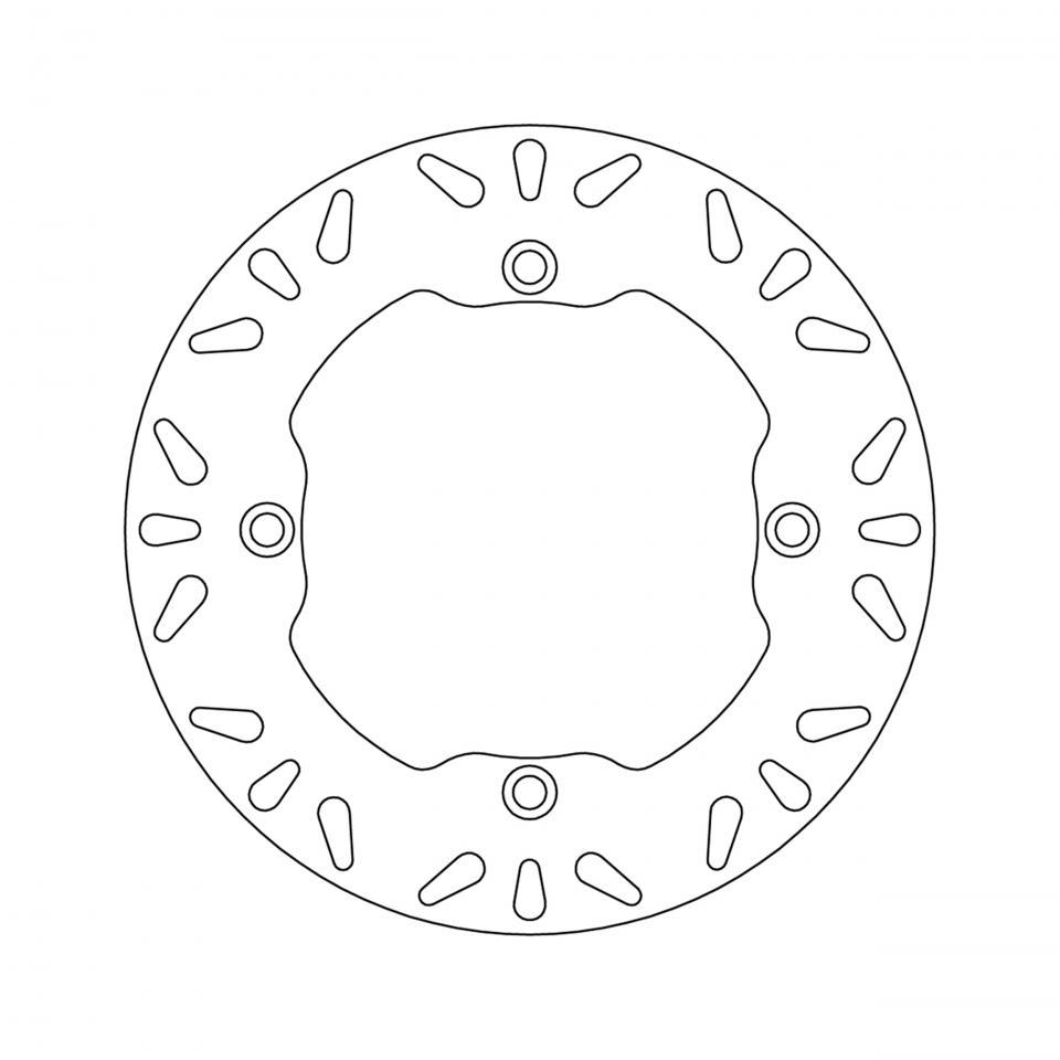 Disque de frein arrière Newfren pour Moto Honda 450 CBX S 1987 à 2020 DF5003A Neuf