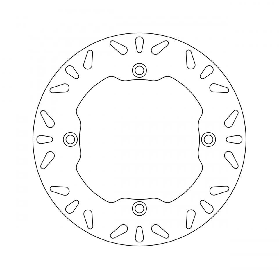 Disque de frein arrière Newfren pour Moto Honda 450 CBX S 1987 à 2020 DF5003A Neuf