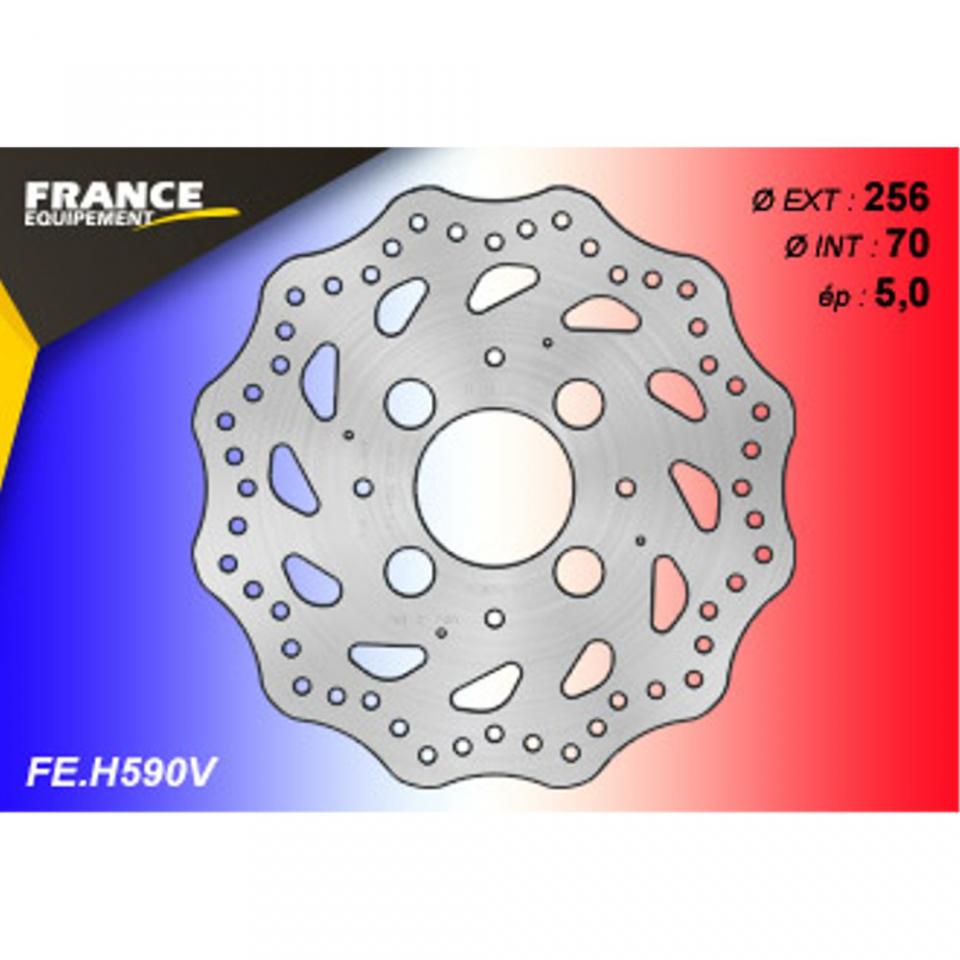 Disque de frein arrière FE pour moto Honda 800 Vfr Fi Vtec Abs 2002 à 2012 Neuf