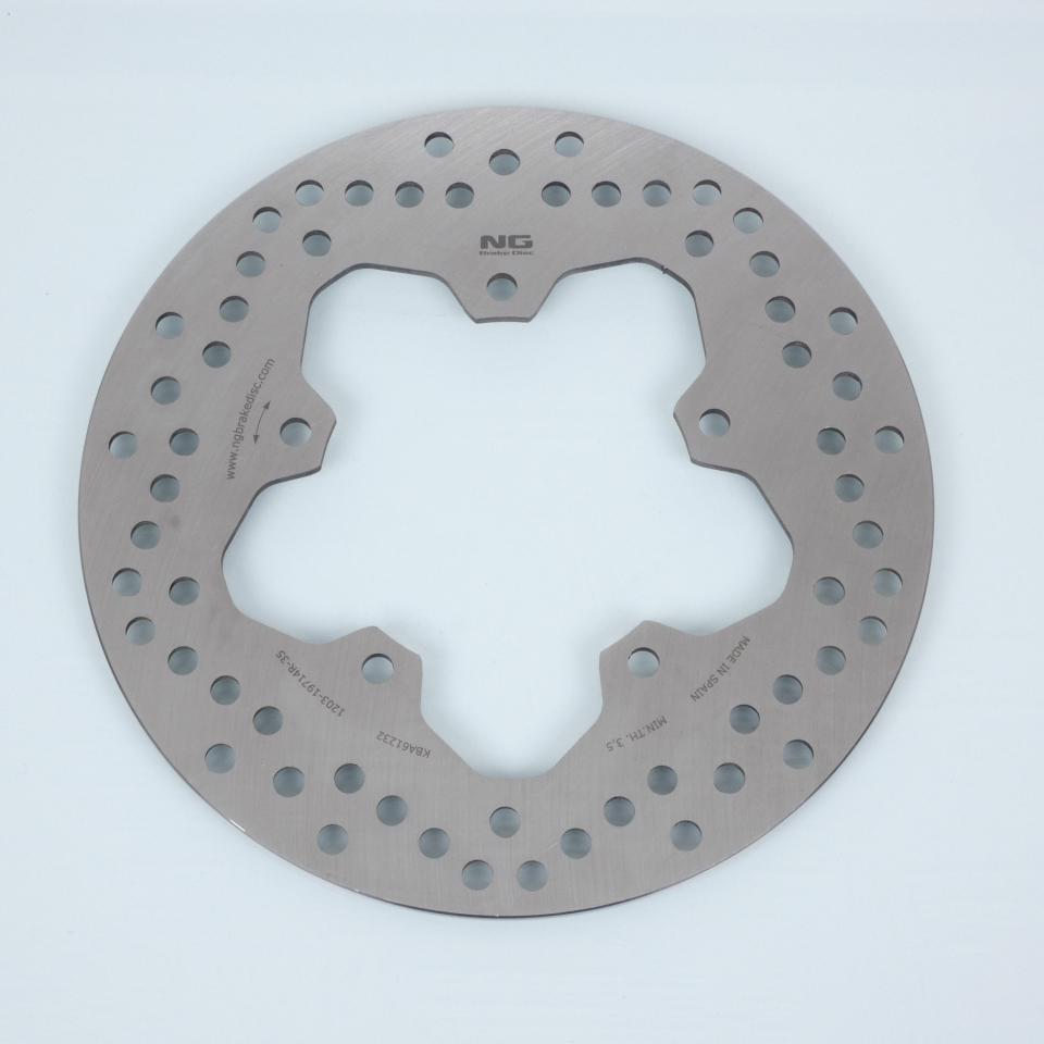 Disque de frein arrière NG Brakes pour Moto Yamaha 125 YZF-R 2008 à 2012 Ø102x230x4mm Neuf