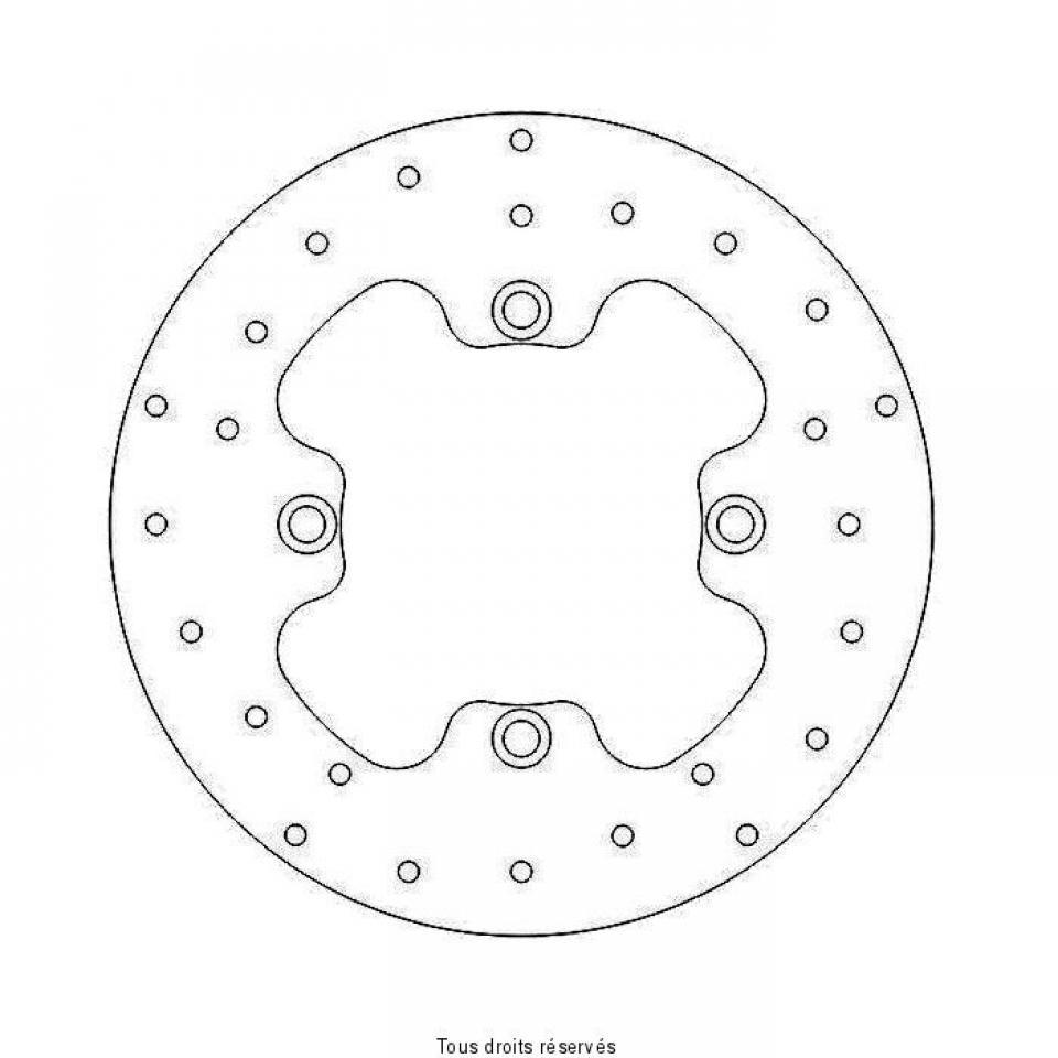 Disque de frein arrière Sifam pour Moto Kawasaki 80 Kx Grandes Roues 1992 à 2000 Ø184X84X4mm / AR Neuf
